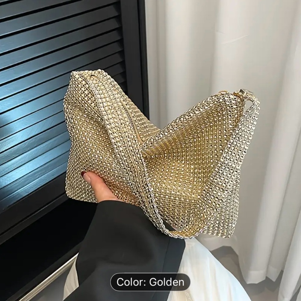 Elegant Gold Women's Bag